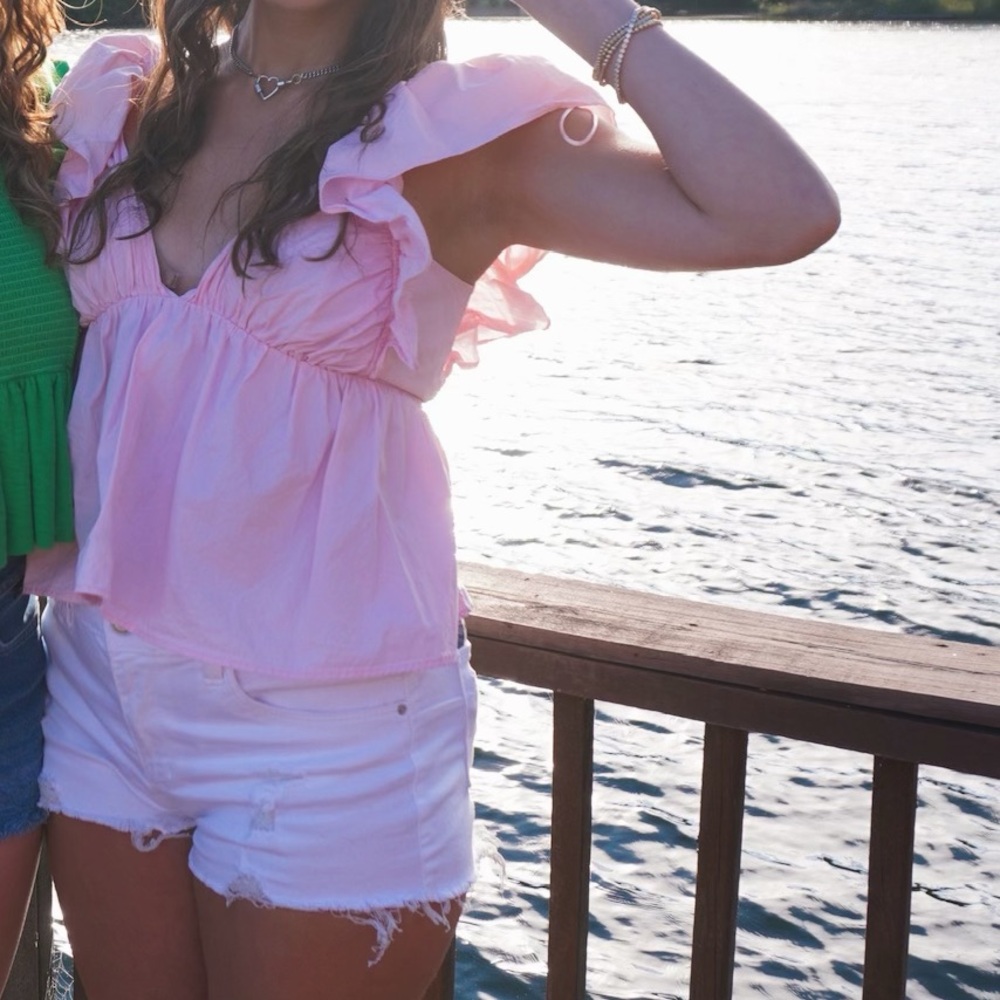 Pink top